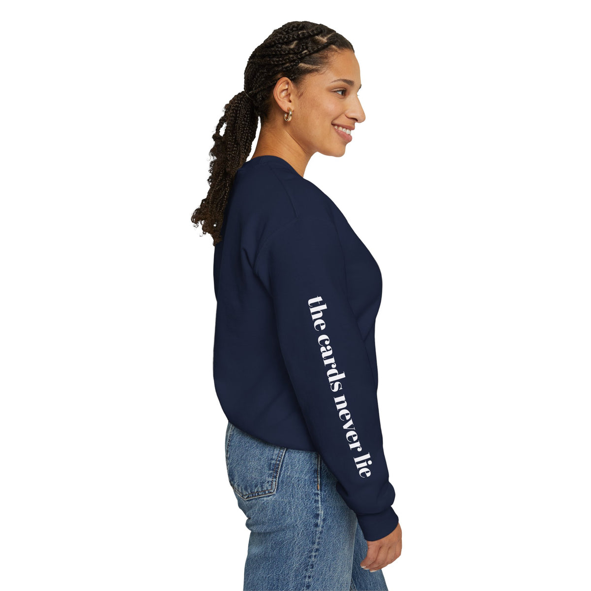 The Cards Say You're a Fool | Tarot Sweatshirt | Mystic Card Design