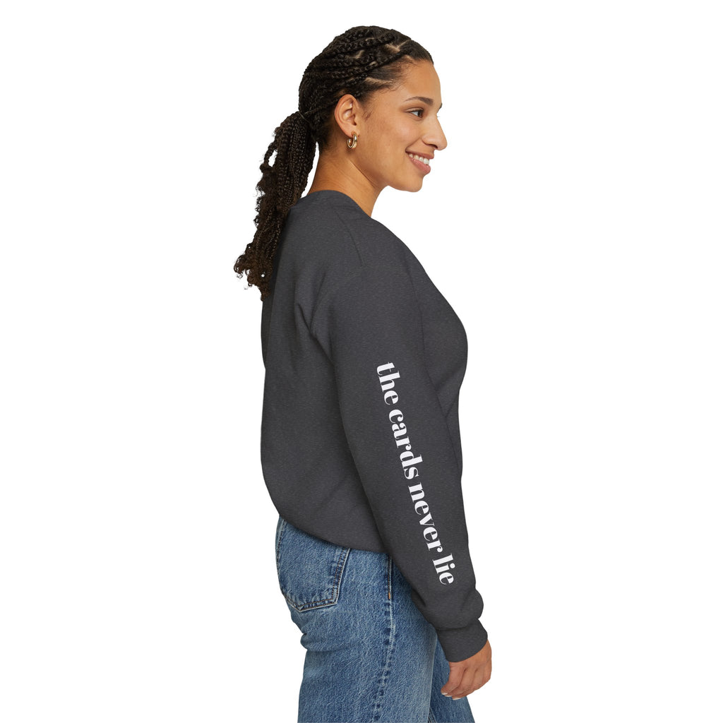 The Cards Say You're a Fool | Tarot Sweatshirt | Mystic Card Design