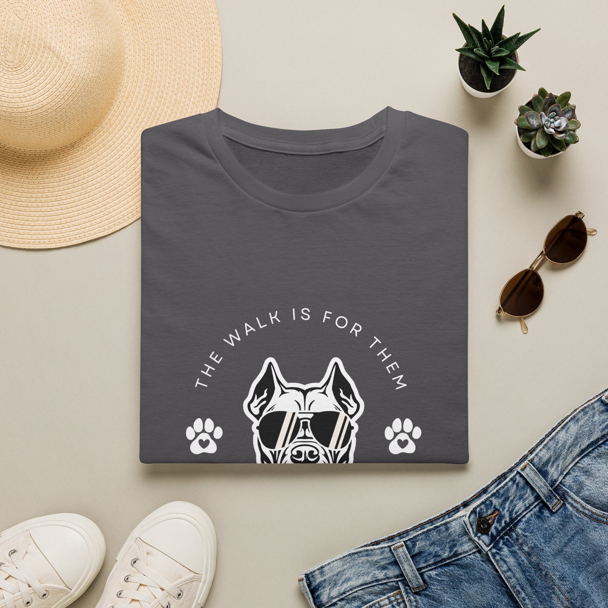 Let Them Sniff | Cool Dog Face T-Shirt | Dog Mom Tee, Ruff Life Design