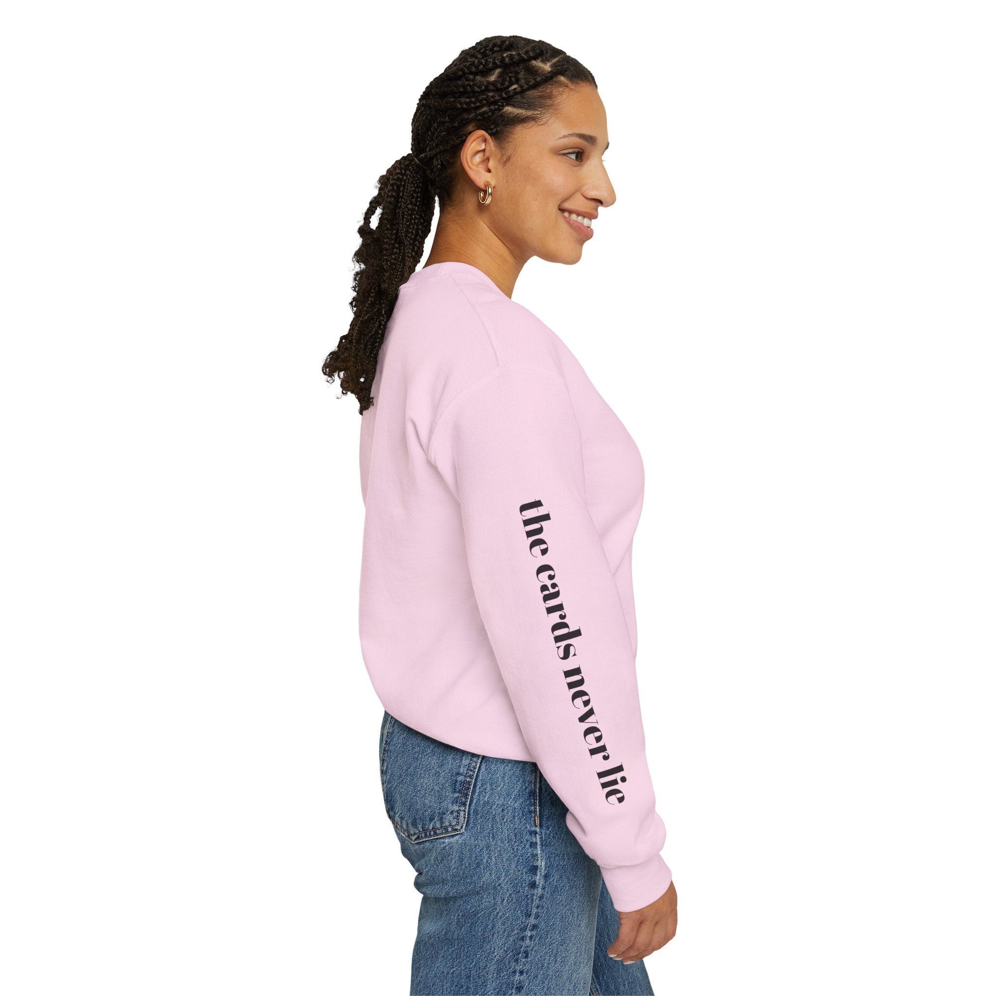 The Cards Say You're a Fool | Tarot Sweatshirt | Mystic Card Design