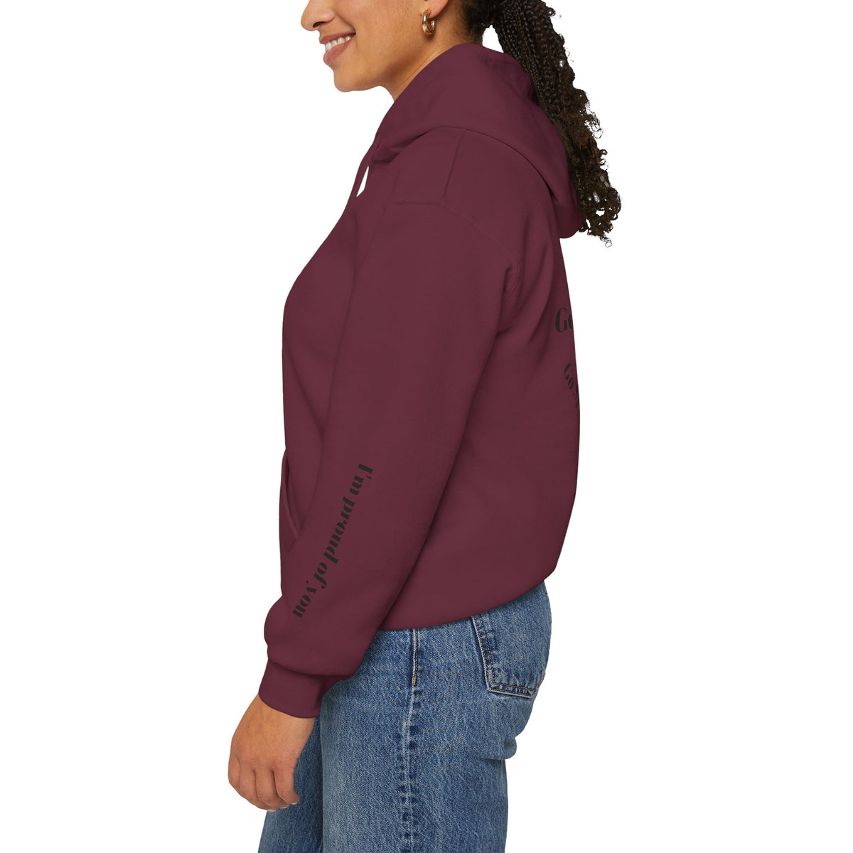 Go Spread Some Joy | Im proud of you | I love you | Hooded Sweatshirt