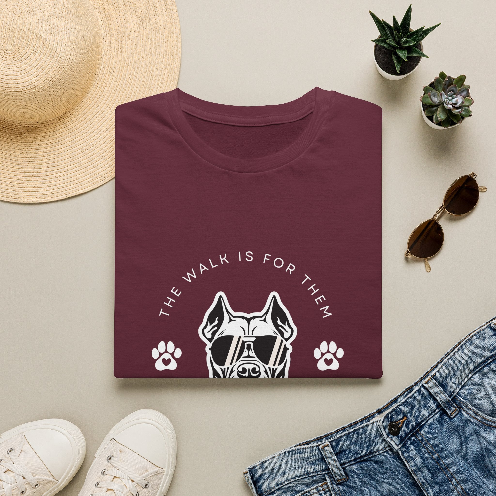Let Them Sniff | Cool Dog Face T-Shirt | Dog Mom Tee, Ruff Life Design