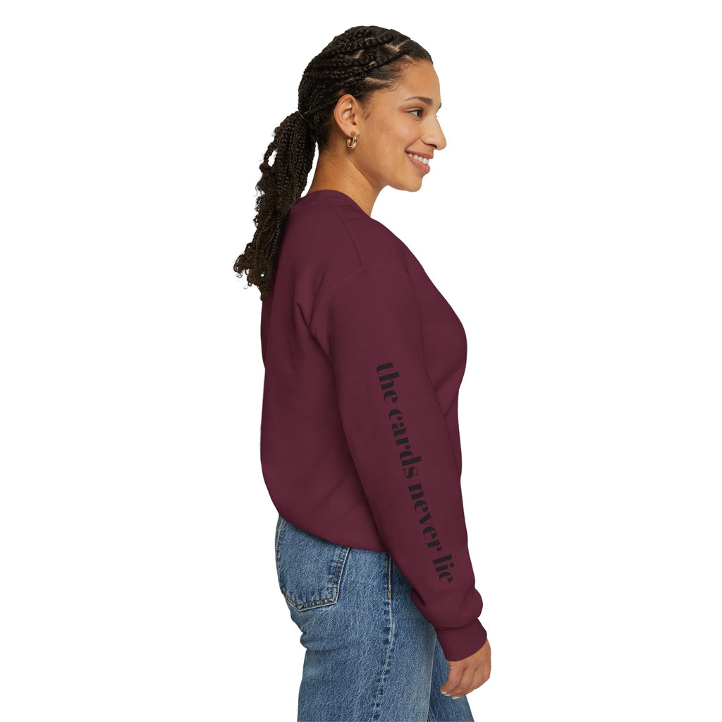The Cards Say You're a Fool | Tarot Sweatshirt | Mystic Card Design