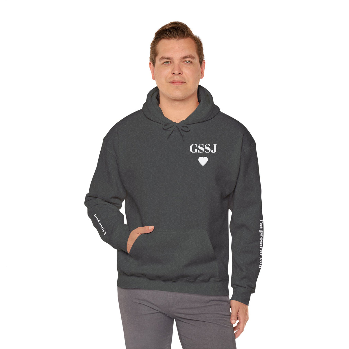 Go Spread Some Joy | Im proud of you | I love you | Hooded Sweatshirt