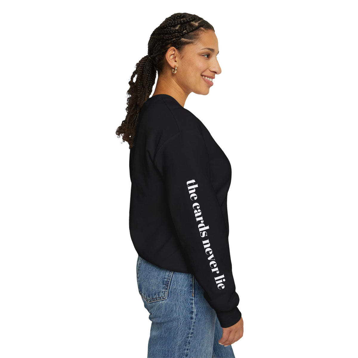 The Cards Say You're a Fool | Tarot Sweatshirt | Mystic Card Design