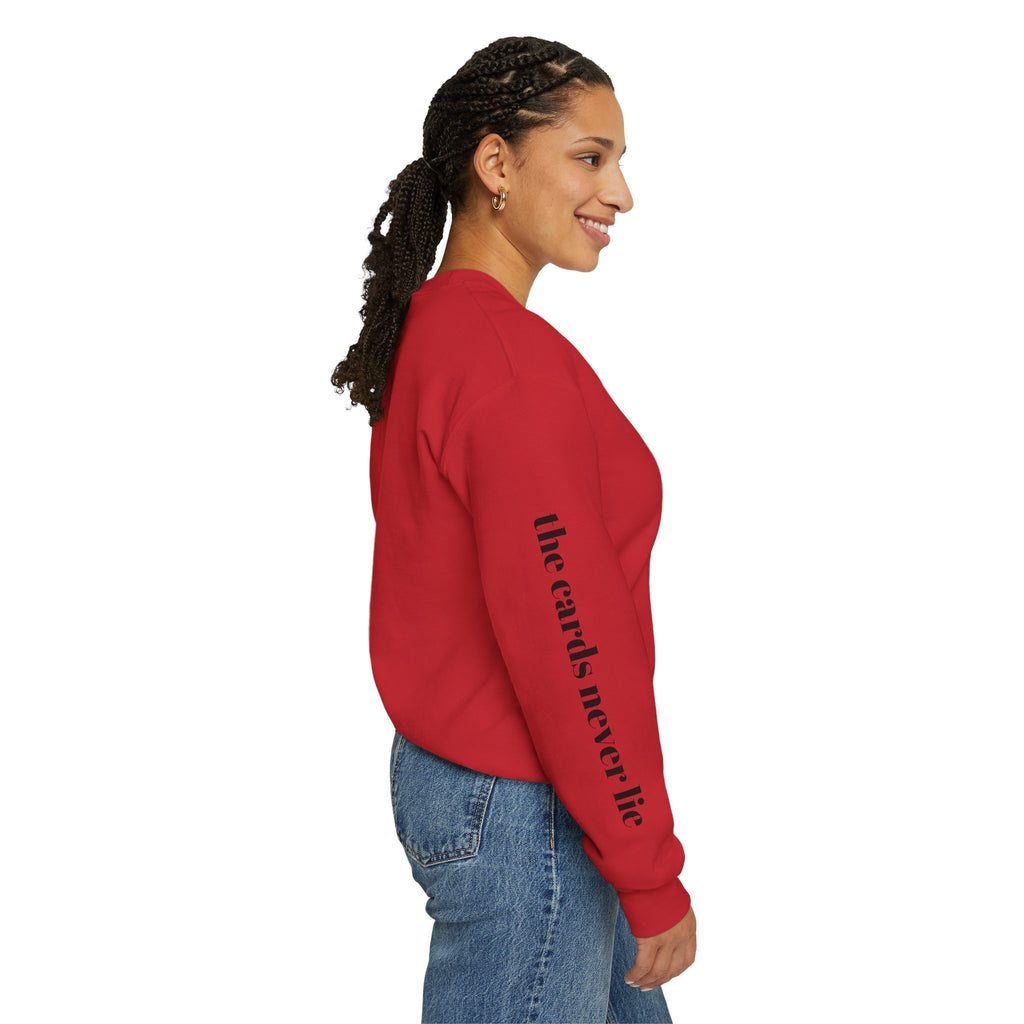 The Cards Say You're a Fool | Tarot Sweatshirt | Mystic Card Design